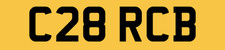 2 DIGIT SHORT REG NUMBER PLATE