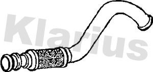 Exhaust pipe fits citroen ds4 - exhaust,