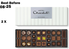 2X340g Hotel Chocolat Milk to Caramel Sleekster and Caramel Chocolates BBE 08-25