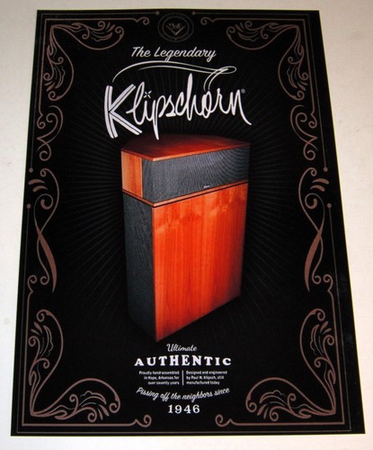 Klipsch klipschorn audiophile - klipsch,