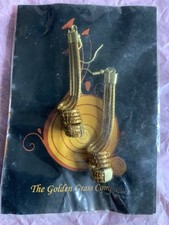 Hand Made dangle Earrings with Hooks For Pierced ears. Made from grass !