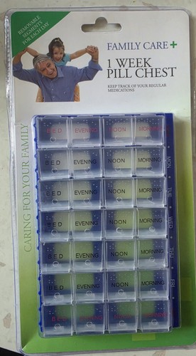 Week pill chest - week,