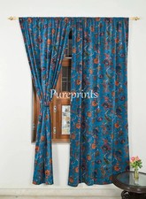 Boho Cotton Velvet Curtains