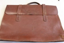 Vintage leather Music Case /