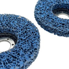 5-50x 115mm 4.5" Angle Grinder Poly Strip Wheel Discs Paint Rust Remove Abrasive