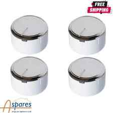 4X BEKO INOX COOKER OVEN HOB WHITE CONTROL KNOBS ADJUSTABLE POSITION SHORT TYPE