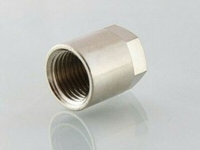  1/4 Bsp Female Blanking plug Nickel Plated Brass 1 Fitting                  (59