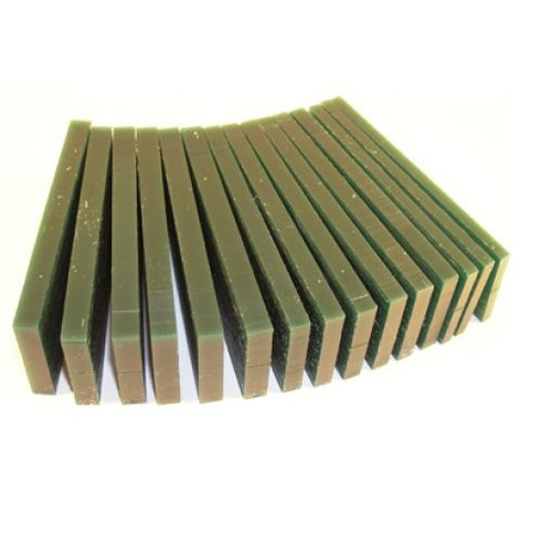 Green wax blocks jewellery - blocks,