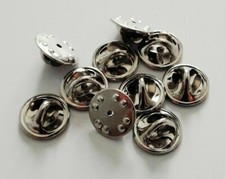 10 Pin Badge Butterfly Backs