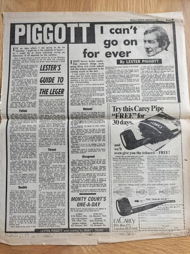 1980 lester piggott interview - 1980,