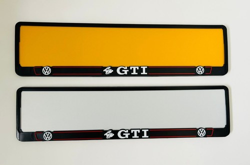 Volkswagen gti number plate - number,