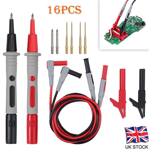 16pcs multimeter test leads - multimeter,