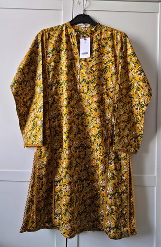 Khaadi embroidered mustard - khaadi,
