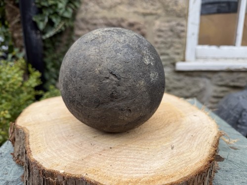 Antique 12lb solid shot - 12lb,