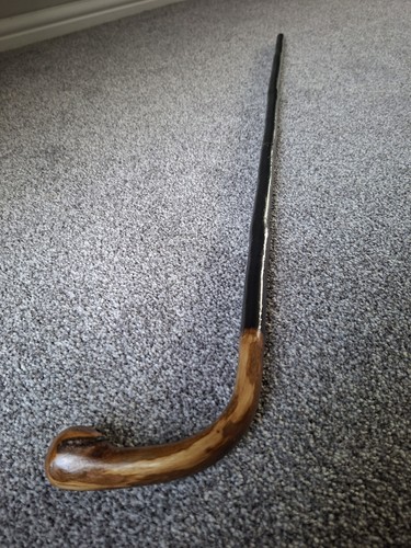 Irish blackthorn walking stick - walking,
