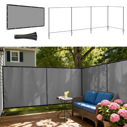 Outdoor fence fencing kit for - fencing,