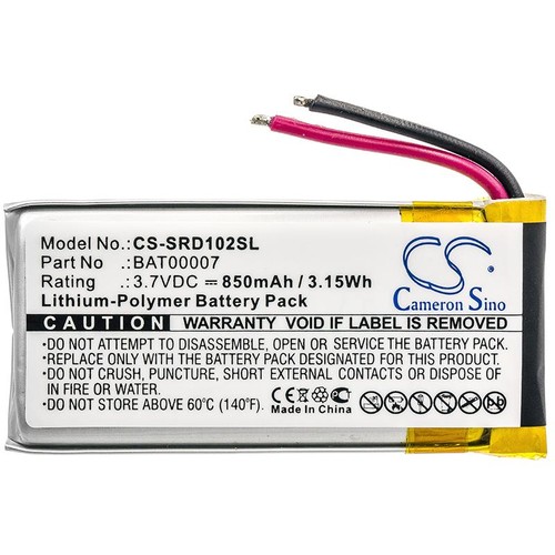 Rechargeable battery for cardo - rechargeable,
