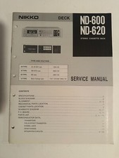 Nikko ND-600 ND-520 Stereo