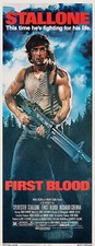 FIRST BLOOD 1982 US Insert