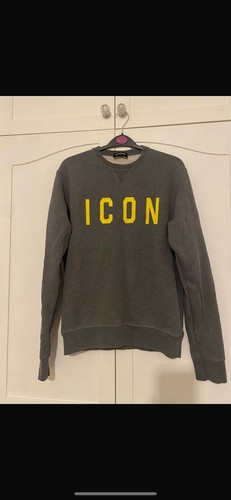 Dsquared2 grey marl jumper - grey,
