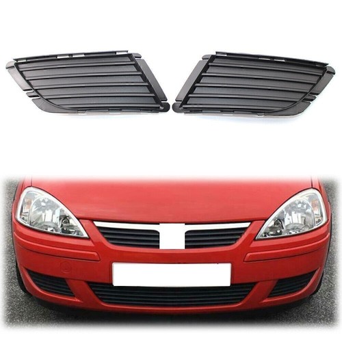 Front bumper fog - bumper, pair