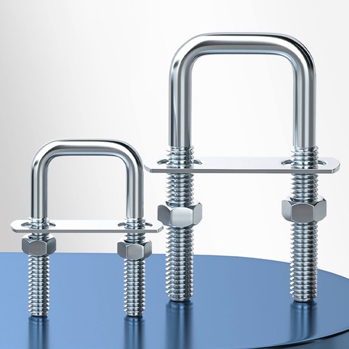Square bolt with nuts - u-bolt,