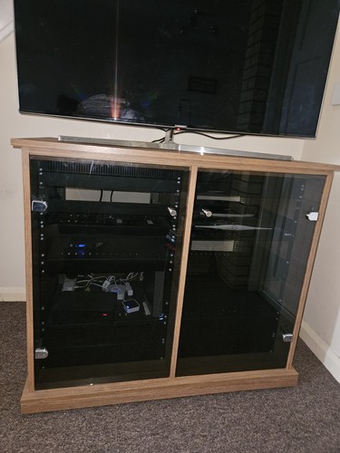 Credenza stand wood with - stand,