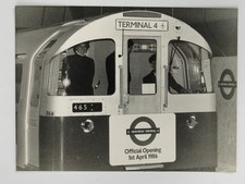 Princess Diana Prince Charles Royal Family Heathrow T4 Opening 1986 London Photo