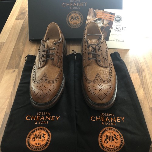 Cheaney avon brogue shoes - cheaney,