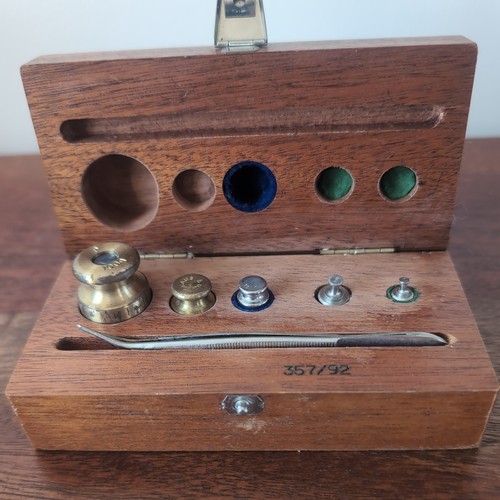 Vintage ohaus brass - vintage,