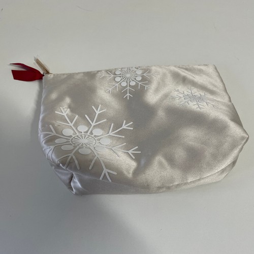 Clarins makeup bag silver - bag,