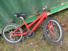 Apollo Red Kids Mountain Bike Project 20" Wheels Gears Brakes Free UK Del
