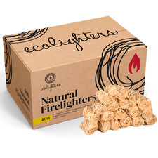 400 natural firelighters for - 400,