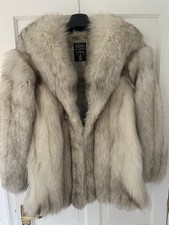 VINTAGE GENUINE BLUE FOX FUR