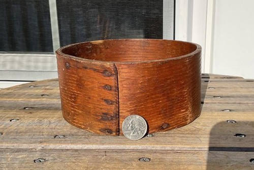 Antique wooden grain measure - antique,