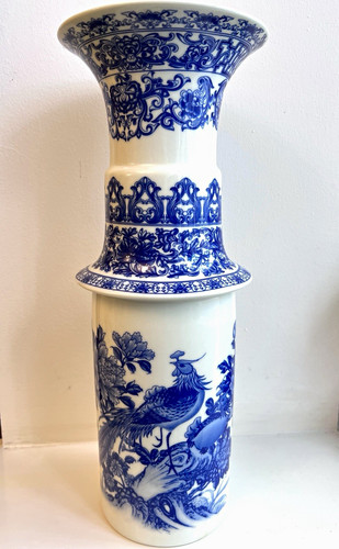 Chinese blue and white ceramic - blue,