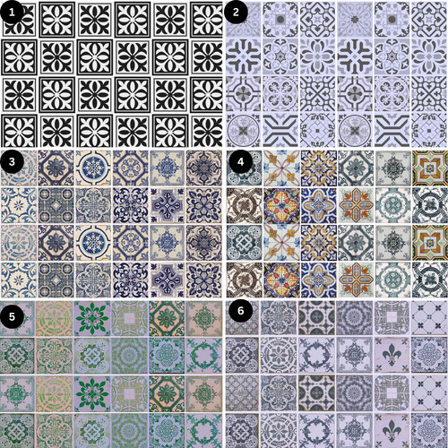 Walplus wall tile stickers - walplus,
