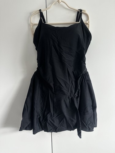 Black swimdress with - with, bow