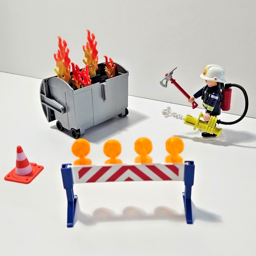 Playmobil 9804 fire - fire, brigade