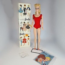 Vintage Original Barbie Ponytail No 5 Doll 1961 #850 Boxed VGC