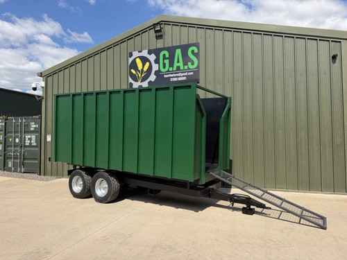 Ton muck trailer manure - ton,