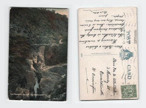 Vintage postcard the parson - vintage,