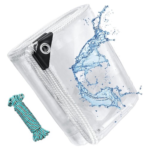 3x6ft waterproof clear tarp - 3x6ft,