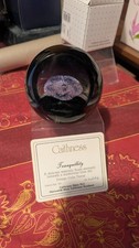 Limited Edition-Caithness Tranquility Paperweight Number 446/750