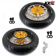 KKE 17" Supermoto Wheels Tires