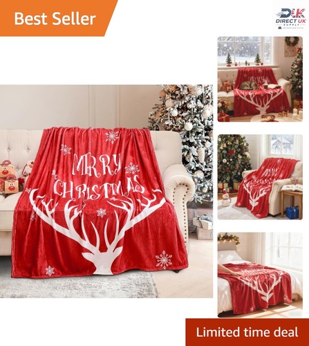 Cozy christmas throw blanket - christmas,