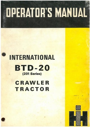 International crawler tractor - international,