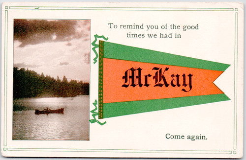 Vintage postcard remember - vintage, good