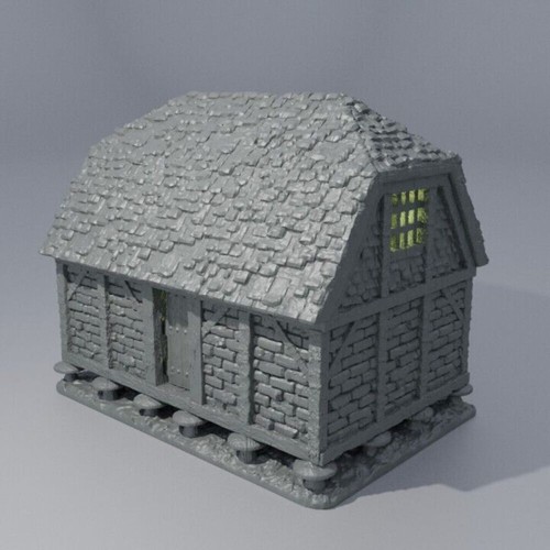 Granary medieval 28mm dnd - granary,