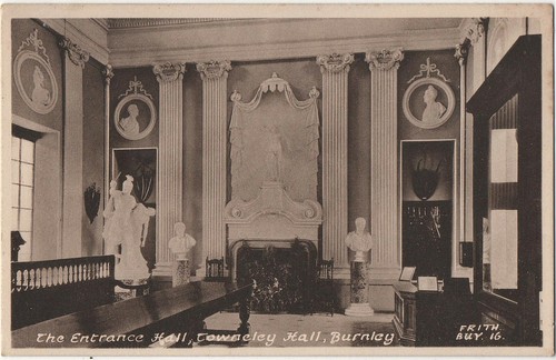 The entrance hall - the, towneley